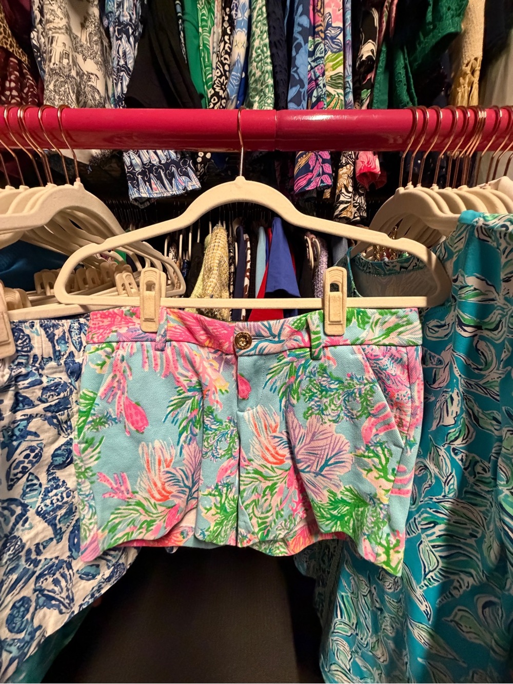 Lilly Pulitzer Callahan Knit Shorts - Cay to My Heart - 00